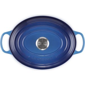 Le Creuset Braadpan Signature - Ovaal - Azure - ø 31 cm / 6.3 liter