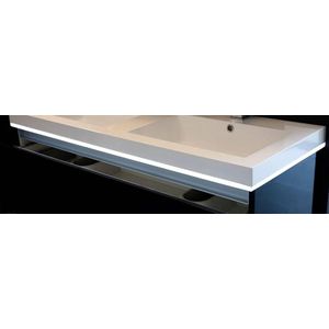 Saqu Led line onderkast LED-verlichting 100x46 cm