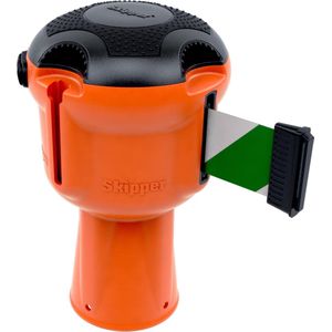 Oranje Skipper® Unit met groen/wit afzetlint + Kortpack pen (027.0081)