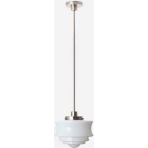 Art Deco Trade - Hanglamp Nordic 20's Matnikkel