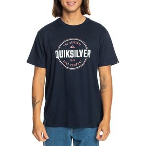 Quiksilver Circle Up Heren T-shirt Eqyzt07680-byj0 - Kleur Blauw - Maat XXL