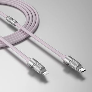 Sharge C to Lightning phantom cable-Purple