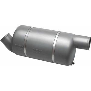Vetus Mf100 Uitlaatsysteemdemper Zilver 100 mm