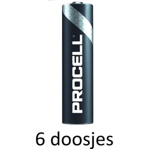 6x Procell Alkaline AAA/LR03 10 pack -