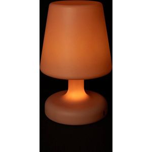 Bo-Camp - Pastel collection - Tafellamp - Domfront - Roze - Oplaadbaar - 100 Lumen