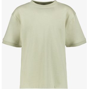 Unsigned jongens T-shirt beige - Maat 170