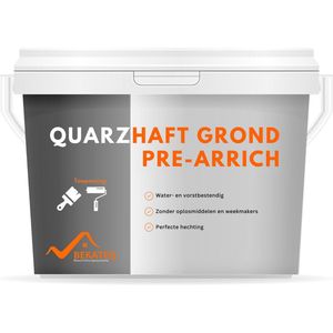 BEKATEQ kwartsgrondverf binnen en buiten - grondverf voor beton, tegels, keramiek, gevelpleister - pleistergrondverf, tegel op tegel, betongrondverf, houtgrondverf - hechtprimer waterdicht, vorstbestendig BK-155 - 15Kg