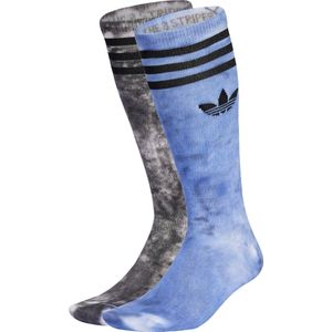 adidas Originals Tie-Dyed Sokken 2 Paar - Unisex - Zwart- 40-42