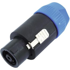Neutrik NL8FC Luidsprekerconnector Stekker, recht Aantal polen: 8 Zwart, Blauw 1 stuk(s)