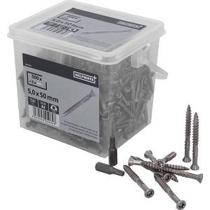 zelftappende schroeven-assortimentset / universal screw assortment box, 500 Piece