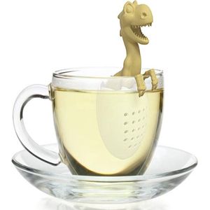 CHPN - Theezakje - Thee filter - Zakje voor losse thee - Dino - Dinosaurus - Thee accessoire - Theemelange - Zelf the maken - 2 stuks - Thee zetten - Kopje thee - Theezeef - Theefilter