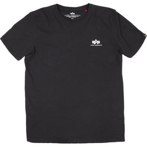 Alpha Industries T-Shirt Basic Small Logo Black-L