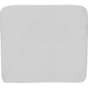 Meyco Baby Uni aankleedkussenhoes - light grey - 85x75cm