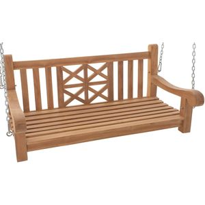 CLP Farm Schommelbank - buiten - tuinmeubelen - tuin - hout - teak 120 cm