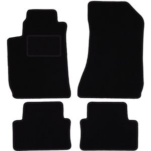 Zwarte veloursmatten voor: Alfa Romeo 159 sedan, stationwagen, stationwagen, Sportwagon (2006-2011)