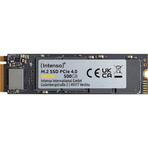 (Intenso) M.2 SSD PCIe 4.0 MI500 - Interne SSD - M.2 2280 - PCIe NVME - 500 GB - 5300 MB/s (3836450)