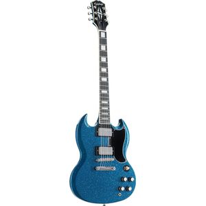 Epiphone SG Custom Brunswick Blue Sparkle - Double Cut modellen