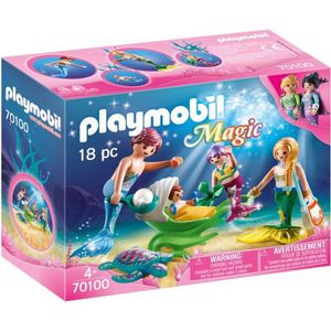 PLAYMOBIL Magic Meerminnenfamilie - 70100