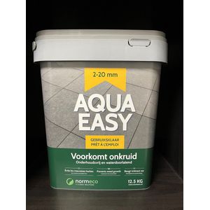 Aqua Easy 3 kg - voegmiddel bestrating - kleur basalt - waterdoorlatend voegen - onkruidvrije bestrating - terrastegels