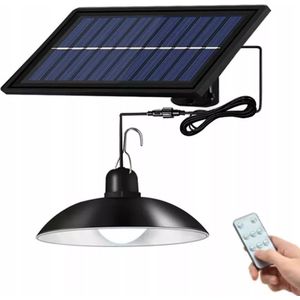 LED solar hanglamp - Neutraal wit - 100 Lumen - Met afstandsbediening