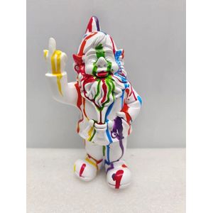 Stoobz Design - Kabouter Middelvinger - Art - Tuinkabouter - Fuck You Kabouter - Stoute kabouter