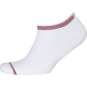 Tommy Hilfiger Iconic Sports Sneaker Socks (2-pack) - heren sport enkelsokken - wit - Maat: 39-42