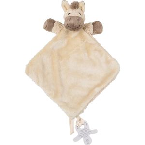 Happy Horse Paard Helma Knuffeldoekje - Beige - Baby Cadeau