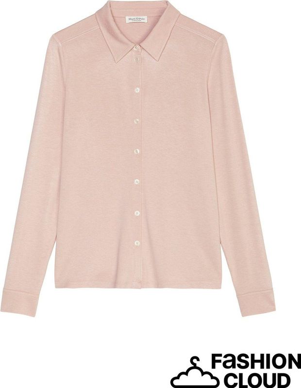 Marc O'Polo - T-shirt - Maat S - - 601 dusty rose -