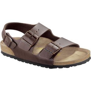 Birkenstock Milano Dames Slippers - Brown - Maat 40