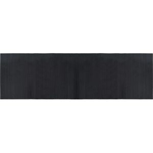 vidaXL-Vloerkleed-rechthoekig-60x200-cm-bamboe-zwart