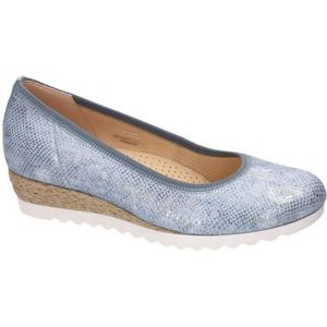 Gabor -Dames - blauw licht - ballerina's & mocassins - maat 38.5