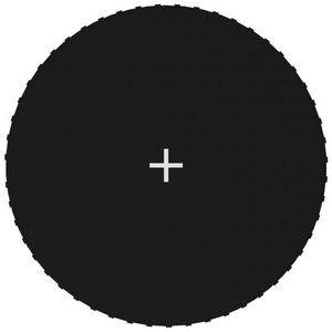 vidaXL - Springmat - voor - 10 - feet/3,05 - m - ronde - trampoline - stof - zwart