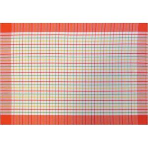 Jorzolino Karo Theedoek (12 Stuks) - 50x70 cm - Red