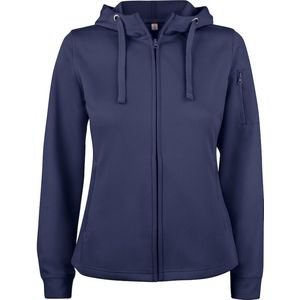 Clique Basic Active Hoody Full Zip Women 021015 - Dark Navy - L