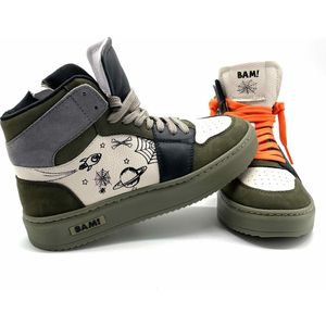 Bam sneakers voor kinderen tattoo 35 Kinderen Groen