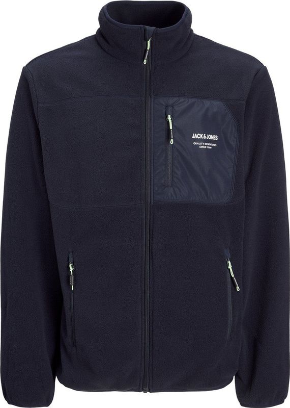 JACK&JONES PLUS JJTHEO FLEECE JACKET PLS Heren Jas - Sky Captain