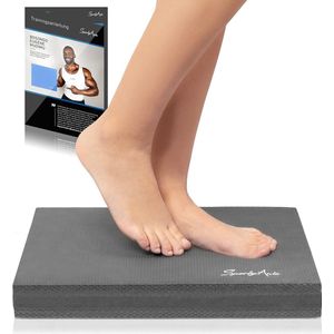balanskussen incl. oefenboek - innovatief balanskussen ter versterking van de diepe spieren en het verhogen van balans, stabiliteit en evenwicht