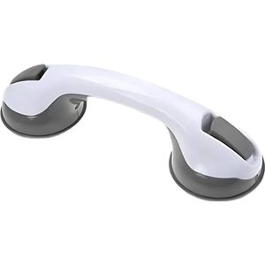 Handgreep met Zuignap voor Badkamer en WC - Anti Slip Zuig Handvat - Zwart