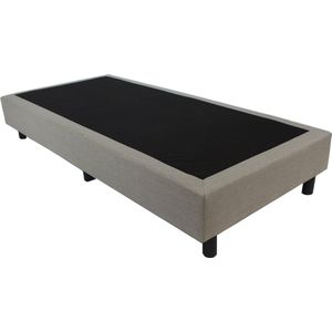 De goedkoopste boxspring van Nederland - Boxspring Amsterdam - 100x210 - crème - beige