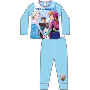 Frozen pyjama Seek the Magic - blauw - Frozen pyama - maat 134/140