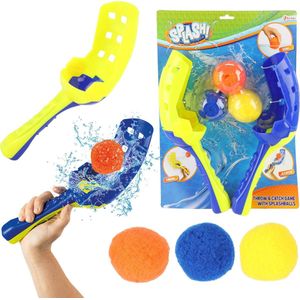 Splash Vangbeker Waterspel - Geschikt voor kinderen vanaf 4 jaar - Inclusief 2 balwerpers en 3 waterballen
