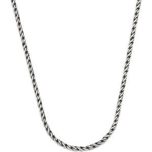 SILK Jewellery - Zilveren Ketting - Breeze - 652.45 - Maat 45,0