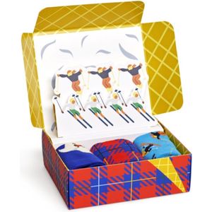 Happy Socks 3-Pack Skiing Gift Set P000333 41-46
