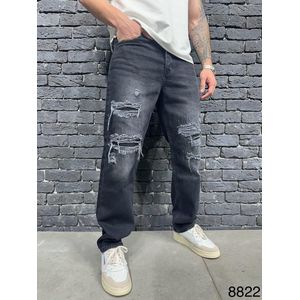 Urban Classics - Baggy Fit Jeans Wijde broek Heren Straight Fit Jeans kopen | W30