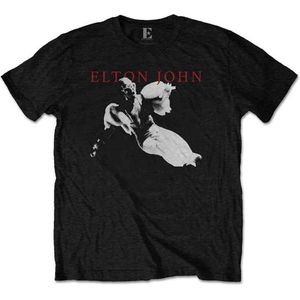 Elton John - Homage 1 Heren T-shirt - XL - Zwart