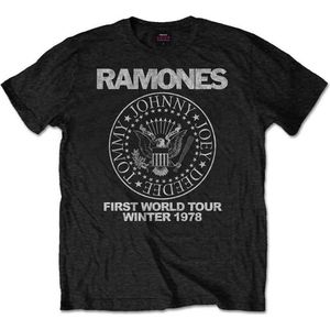 RAMONES - T-Shirt RWC - First World Tour 1978 (M)