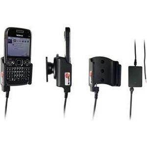 Brodit houder geschikt voor Nokia E72 Actieve houder met vaste voeding