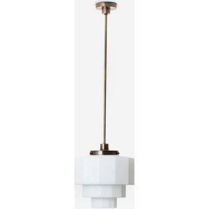 Art Deco Trade - Hanglamp Dodecagon 20's Brons