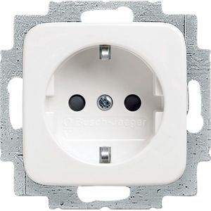 BUSCH-JAEGER Reflex Inbouw wandcontactdoos (wcd) RA 1-voudig polar wit