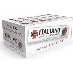 Italiano - Salmiak Dropsnoepjes - 24 Rollen